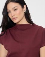 BLOUSE SCUBA SHORT SLEEVE - Image 8
