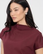 BLOUSE SCUBA SHORT SLEEVE - Image 11
