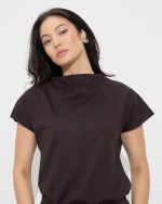BLOUSE SCUBA SHORT SLEEVE - Image 17
