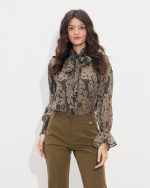 BLOUSE CHIFFON PRINTED - Image 2