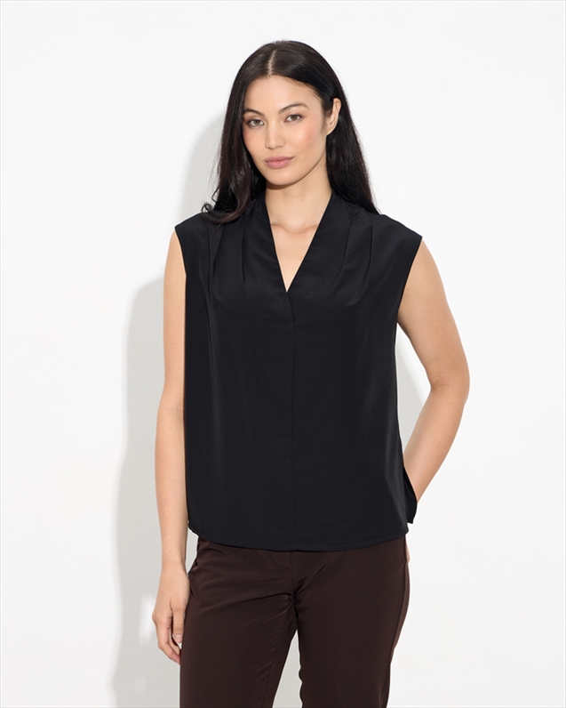 40089.jpg BLOUSE CREPE SLEEVELESS - Image 1