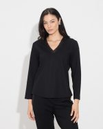 BLOUSE SCUBA V NECK - Image 2