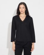 BLOUSE SCUBA V NECK - Image 5