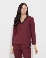 BLOUSE SCUBA V NECK - Image 8