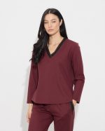 BLOUSE SCUBA V NECK - Image 12
