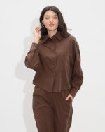 SHIRT CROP CUPRO