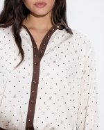SHIRT SATIN POLKA DOTS - Image 4