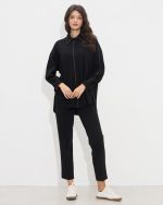 SHIRT OVERSIZE CONTRAST SIDE - Image 7