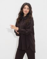 SHIRT OVERSIZE CONTRAST SIDE - Image 9