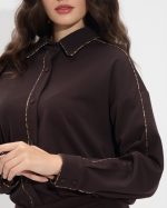 SHIRT OVERSIZE CONTRAST SIDE - Image 10