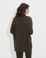 SHIRT OVERSIZE CONTRAST SIDE - Image 17