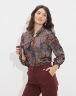 SATIN SHIRT PRINTED
