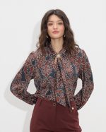 SATIN SHIRT PRINTED - Image 2