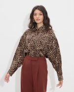 SHIRT SATIN ANIMAL PRINT - Image 2