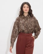 SHIRT SATIN ANIMAL PRINT - Image 3