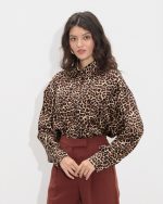 SHIRT SATIN ANIMAL PRINT - Image 4