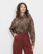 SHIRT SATIN ANIMAL PRINT - Image 5