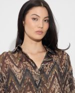 SHIRT CHIFFON ZIG ZAG - Image 4