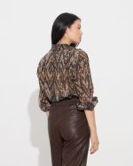 SHIRT CHIFFON ZIG ZAG - Image 5