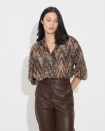 SHIRT CHIFFON ZIG ZAG - Image 6