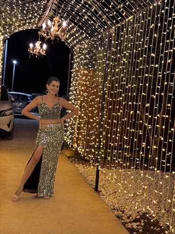 MAXI SKIRT SEQUIN