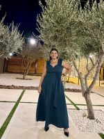 MAXI A LINE DRESS