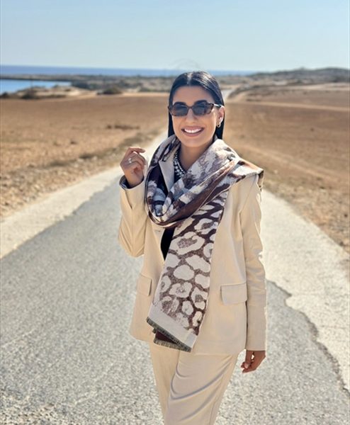 SCARF ANIMAL PRINT