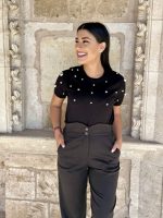 TROUSER COTTON HIGH WAIST - Image 3