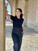 TROUSER COTTON HIGH WAIST - Image 5