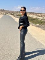 TROUSER ECO LEATHER FLARED LEG - Image 3