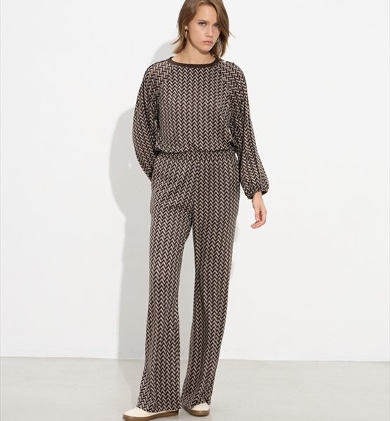 TROUSER KNITTED ZIK ZAK