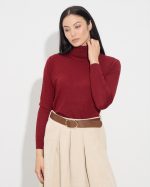 KNITTED SWEATER HIGH NECK - Image 2