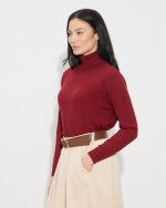 KNITTED SWEATER HIGH NECK - Image 4
