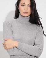 KNITTED SWEATER HIGH NECK - Image 19