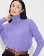 KNITTED SWEATER HIGH NECK - Image 8