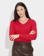KNITTED V NECK - Image 4