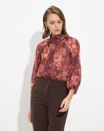 SHIRT CHIFFON FLOWER PRINT - Image 2