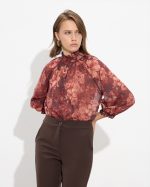 SHIRT CHIFFON FLOWER PRINT - Image 6