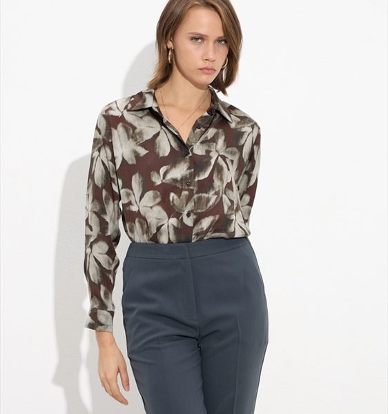SHIRT SATIN PRINTED