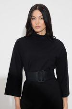 MIDI DRESS THREE QUARTER SLEEVE - Image 5