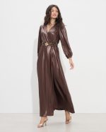MAXI METALLIC DRESS - Image 3