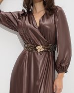 MAXI METALLIC DRESS - Image 4