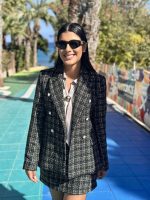 TWEED BLAZER JACKET