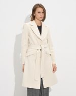 KNEE LONG DIAGONAL COAT