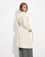 KNEE LONG DIAGONAL COAT - Image 10