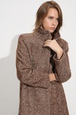 COAT HERRINGBONE BLEND BOUCLE - Image 3