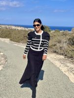 KNITTED MAXI SKIRT