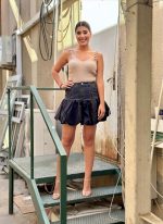 MINI JEAN SKIRT BALLOON - Image 3