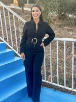 JUMPSUIT JEAN BLACK