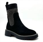 SUEDE SOCK BOOTS